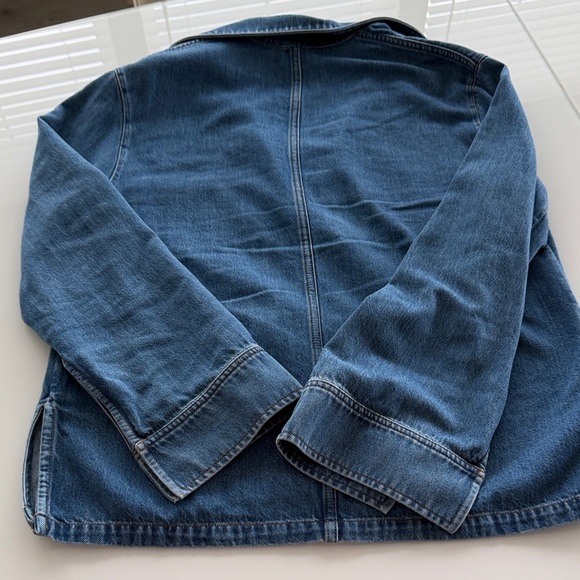 COS Blue Denim Pullover Shirt sz 6 - Picture 7 of 10